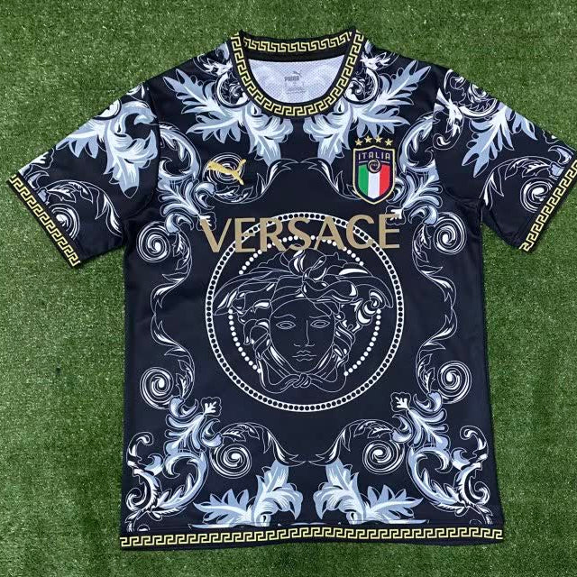 חולצת כדורגל איטליה וורסאצה שחורה 2024